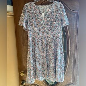 NWT Loft floral dress